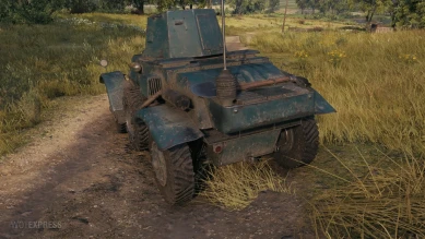 Старая модель AM 39 Gendron-Somua в World of Tanks