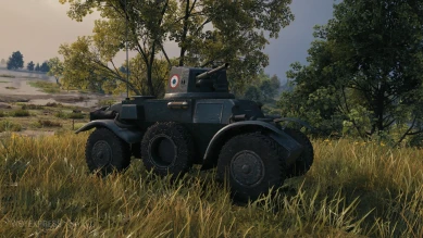 Старая модель AM 39 Gendron-Somua в World of Tanks