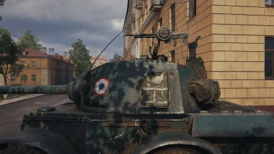 Старая модель Hotchkiss EBR в World of Tanks