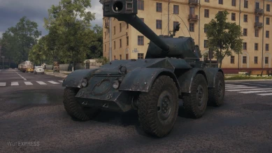 Старая модель Hotchkiss EBR в World of Tanks