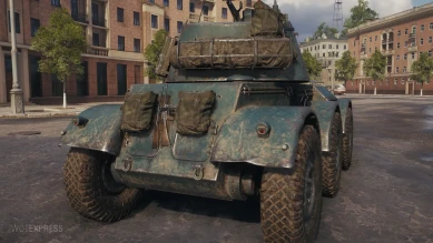 Старая модель Hotchkiss EBR в World of Tanks