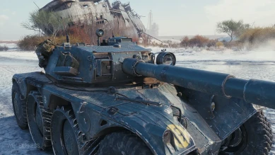 Panhard EBR 105 в 1.4 World of Tanks