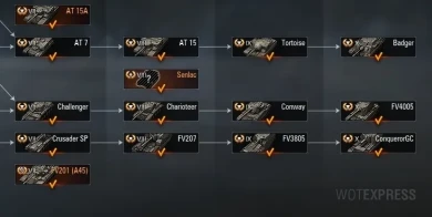 FV1066 Senlac появился на супертесте World of Tanks