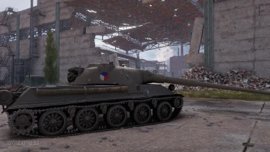 Новый чешский премиум танк Skoda T 27 в World of Tanks