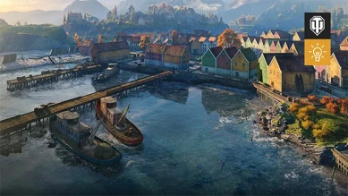 Обзор карты «Фьорды» World of Tanks