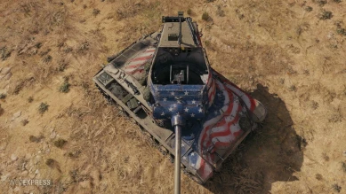 Новый 3D-стиль «Федералист» для танка T78 в World of Tanks