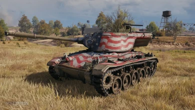 Новый 3D-стиль «Федералист» для танка T78 в World of Tanks